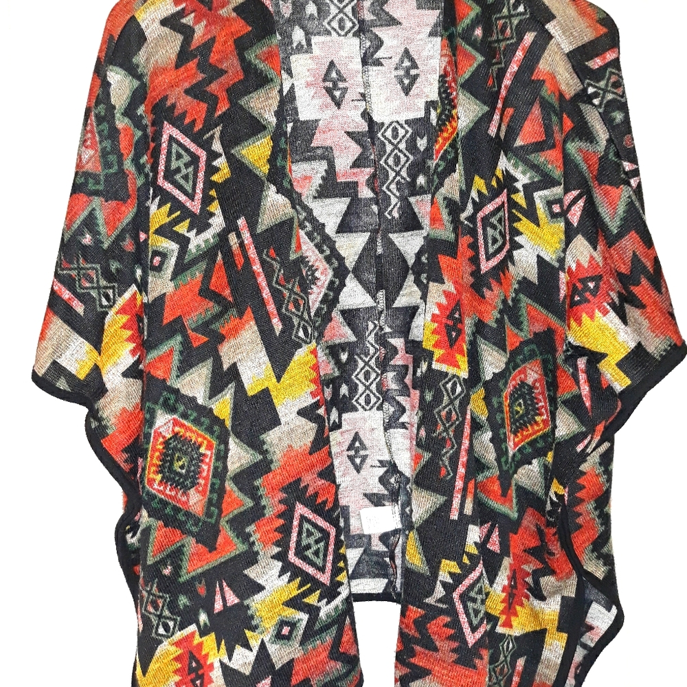 Aztec Sweater Kimono